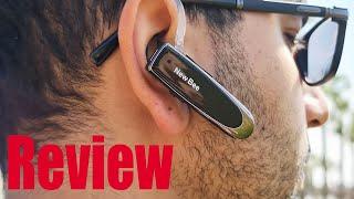 New Bee Bluetooth Earpiece V5.0 Wireless Handsfree Headset  Unboxing Test And Review