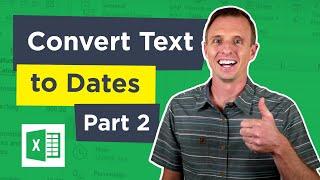 Excel How To Convert Text To Dates With Text To Columns