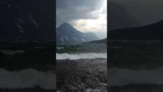 шторм на озере Хадата ЯНАО
