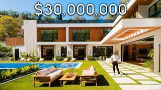 TOURING A $30000000 Tropical Mansion with a Jungle Backyard