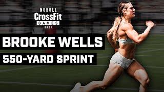 Brooke Wells Sprints 550 Yards In 124.43 Wins Heat