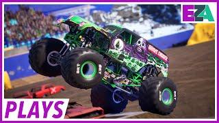 Easy Allies Plays Monster Jam Showdown - Big Trucks Big Mistakes Big Wins