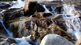 10 Hours Rocky Waterfall Close Up - Video & Audio 1080HD SlowTV