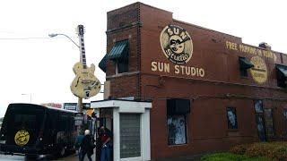 Tour of Sun Studio Johnny Cash Jerry Lee Lewis Elvis Presley  et al started here in Memphis TN