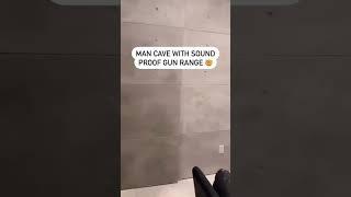 Sound proof Man Cave #shorts #gun #mancave #fyp
