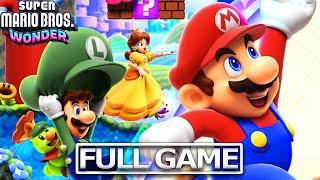 SUPER MARIO BROS WONDER Full Gameplay Walkthrough  No Commentary 【FULL GAME】HD