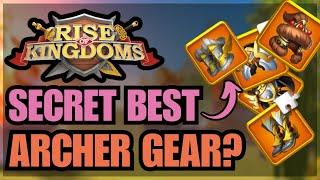 The New BEST SECRET Equipment set for Archers YOU DON’T KNOW Rise of Kingdoms