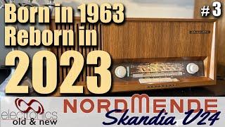 She was born in 1963 and is now reborn in 2023. Nordmende Skandia V24 - restoration part 3