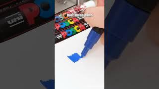 Never do these three things to your Posca Marker