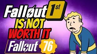 Fallout 1st IS NOT worth it in Fallout 76