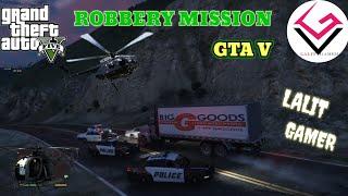 GTA 5 - ROBBERY Mission In GTA V #video #gta