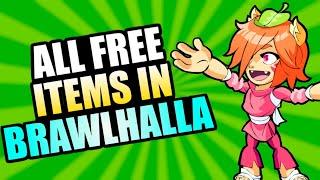 Every FREE Item in Brawlhalla and how to get them