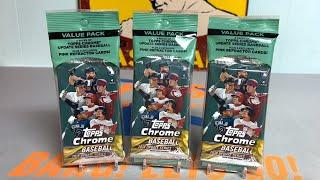 2018 Topps Chrome Update Value Packs - Could It Be???