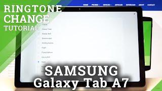 How to Change Ringtones on SAMSUNG Galaxy TAB A7 2020 – Ringtone List