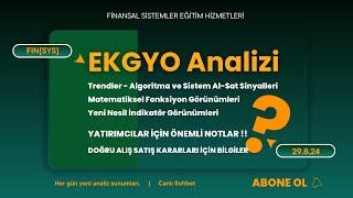 EKGYO  Hissede Kritik Dönemdeyiz   #EKGYO hisse senedi teknik analizi  EKGYO Güncel Yorum