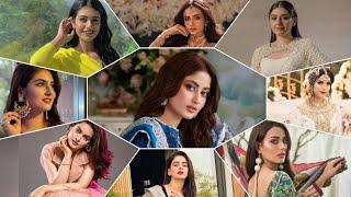 Top 10 Beautiful Pakistani Actress Part-1  Sajal Aly  Hania Aamir  Pakistani Actress