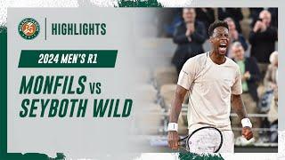 Monfils vs Seyboth Wild Round 1 Highlights  Roland-Garros 2024