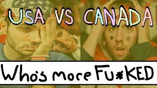 USA VS CANADA  Whos More Mentally Ill?