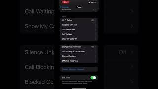 Best Way to Block Unknown Callers in Your iPhone