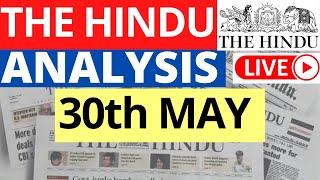 30th May 2023  The Hindu Newspaper Analysis  Live Current Affairs for UPSC IAS by Sahil Saini