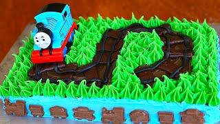 Thomas The Train Cake Tutorial