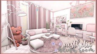 BLOXBURG Aesthetic Blush Pink Bedroom 16k 