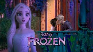 Elsa finds Jack Frost and Rapunzel kissing   Frozen 3 Tangled  Fanmade Scene