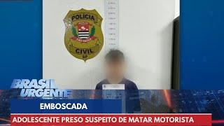 Adolescente é apreendido suspeito de matar motorista de aplicativo  Brasil Urgente