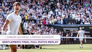 Carlos Alcaraz v Novak Djokovic  Gentlemens Singles Final  Full Match Replay  Wimbledon 2024