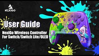 NexiGo Wireless Controller No Deadzone for SwitchSwitch LiteOLED