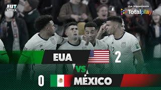 Estados Unidos 2-0 México  Resumen  Octagonal Final Rumbo a Qatar 2022