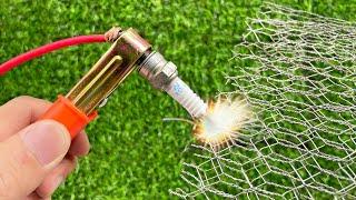 How To Make Simple Spark Plug Welding Machine At Home Genius Idea