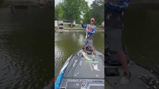 Angler of the Year leader Brandon Cobb catching them at Lay Lake