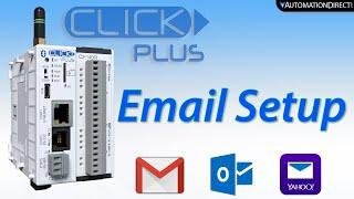 CLICK PLUS Secure PLC Email - from AutomationDirect