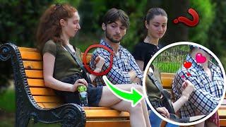 Best Hand Touching in the park  Prank #3  just for laughs