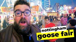 I Visit Europes BIGGEST Travelling Fair  Nottingham Goose Fair 2023