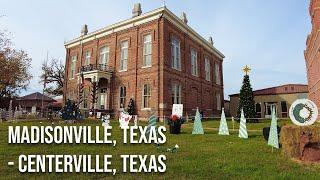 Madisonville Texas to Centerville Texas Drive with me on a Texas highway