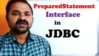 PreparedStatement Interface in JDBC  Web Technologies  Advanced Java