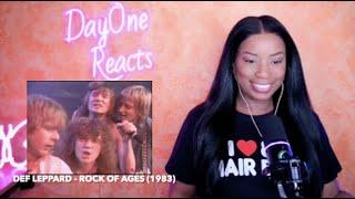 Def Leppard - Rock Of Ages 1983 Guilty PleasureHair Bands  DayOne Reacts