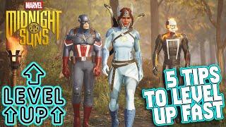 5 Tips to Level Up Fast in Marvel Midnight Suns