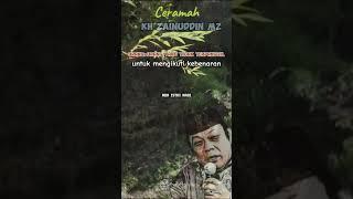 kh zainuddin mz. orang orang yang tidak terpanggil mengikuti kebenaran