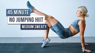 Day 2 - 45 MIN ADVANCED HIIT WORKOUT - Full Body No Equipment No Repeat