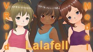 【VRoid Showcase】 Lalafell Bodysuit + 3 Models - Free Download