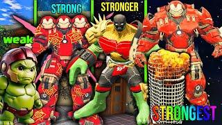 FRANKLIN from Weak To STRONGEST HULK BUSTER In GTA5