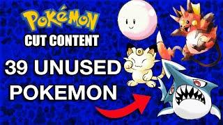 The 39 Cut Pokemon of Red & Blue  Pokemon Cut Content