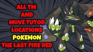 ALL TMMOVE TUTOR LOCATIONS - POKEMON THE LAST FIRE RED 4.0.3