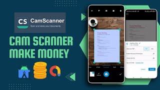 How to Create Cam Scanner Document  Adobe Scanner App  Android Studio  Make Money Online 2022