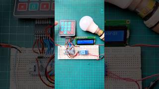 Password Protected ONOFF System using Arduino and Matrix Keypad #arduino #arduinoproject