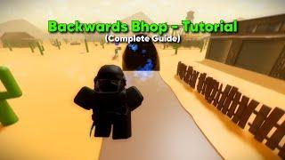 Evade Backwards Bhop - Tutorial  Outrunning Angry Munci