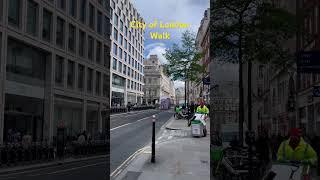 Walking around City of London #uk #londoncity #london #londontour #londonwalk #walkingtour #walk